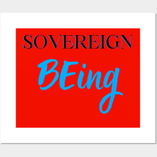 Sovereign BEing Posters and Art